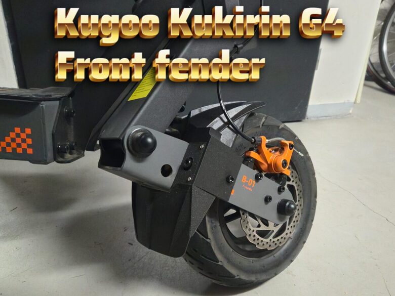 Kukirin G4 front fender (3D printed)