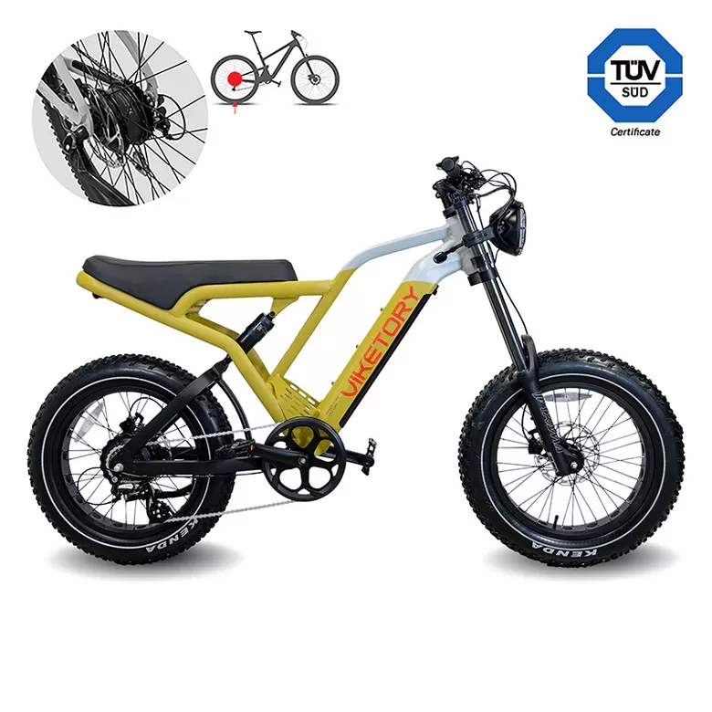 Electric bike Commando Desert Yellow