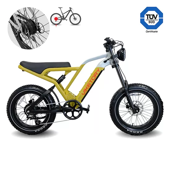 Electric bike Commando Desert Yellow
